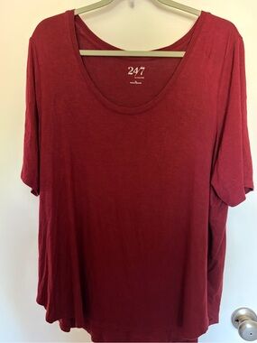 Maurice’s tunic Wine colored Tshirt